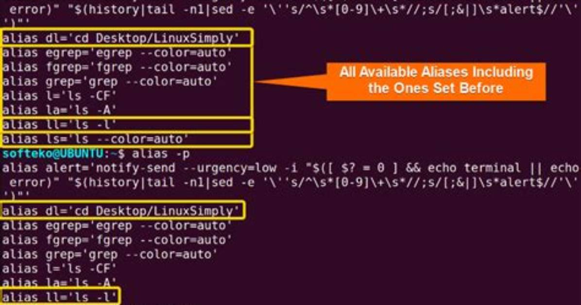 Where Is Command Alias Stored in Linux?