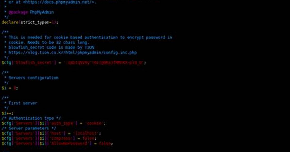 Where Is Config Inc Php