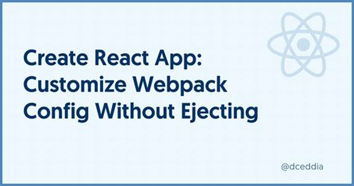 Where Is Create-React-App Webpack Config and Files?