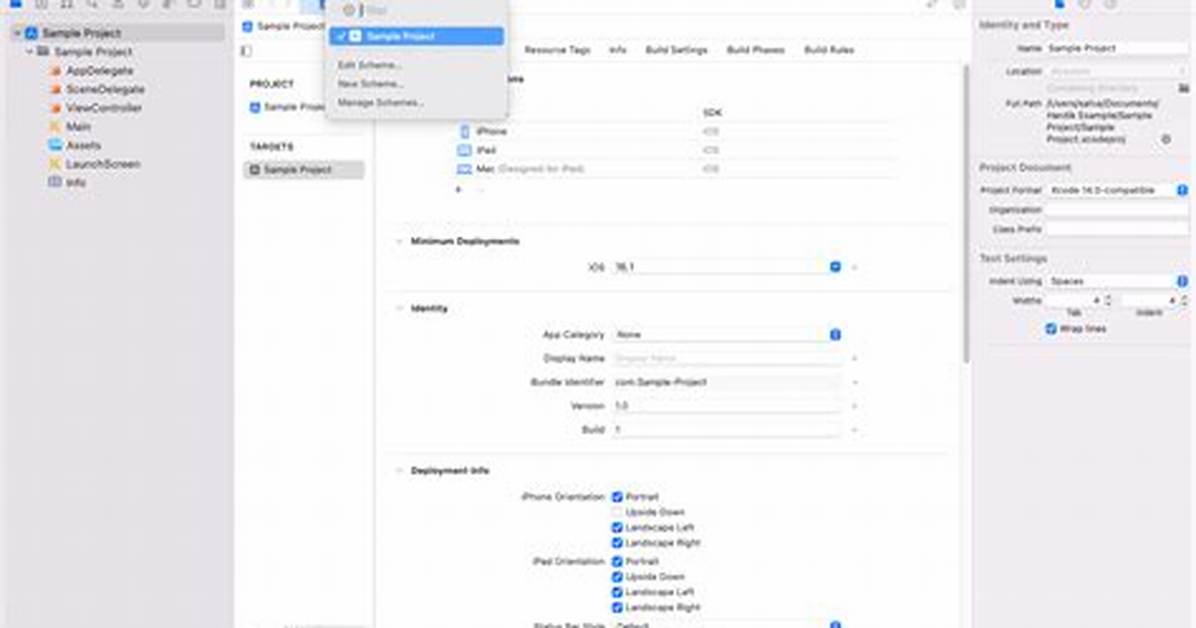 Where Is Edit Scheme in Xcode?