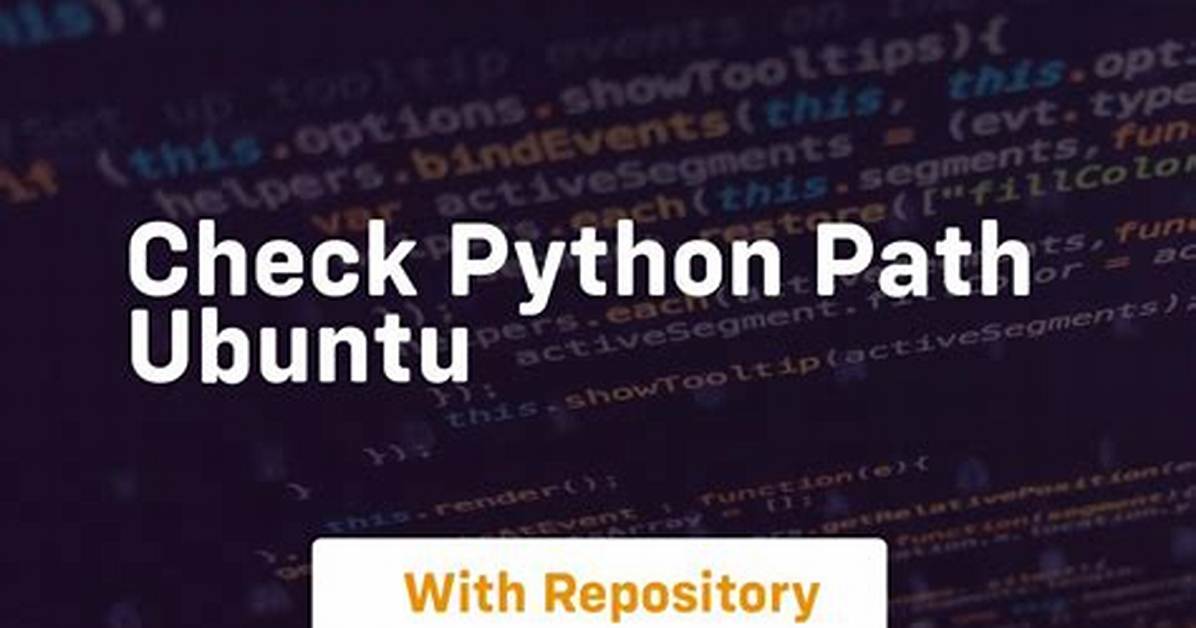 Where Is My Python Path Ubuntu?