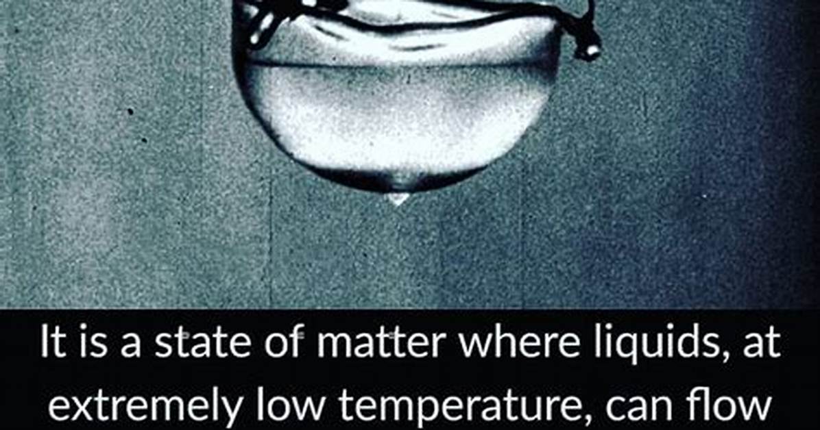 Where Is Superfluidity Found?