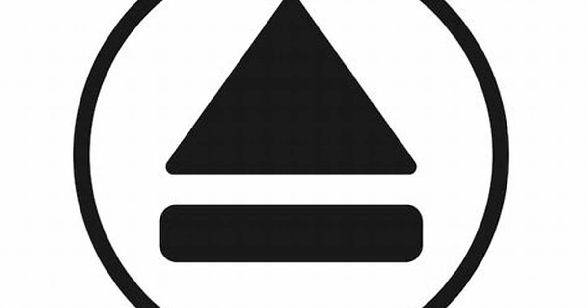 Where Is the Eject Icon?