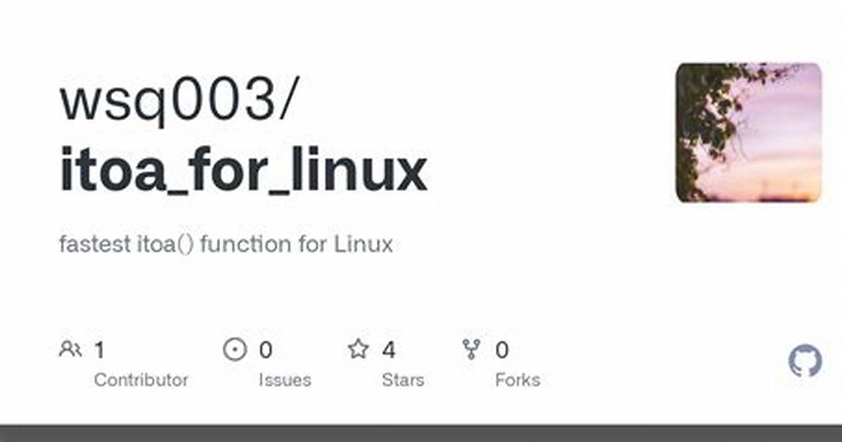 Where Is the Itoa Function in Linux?