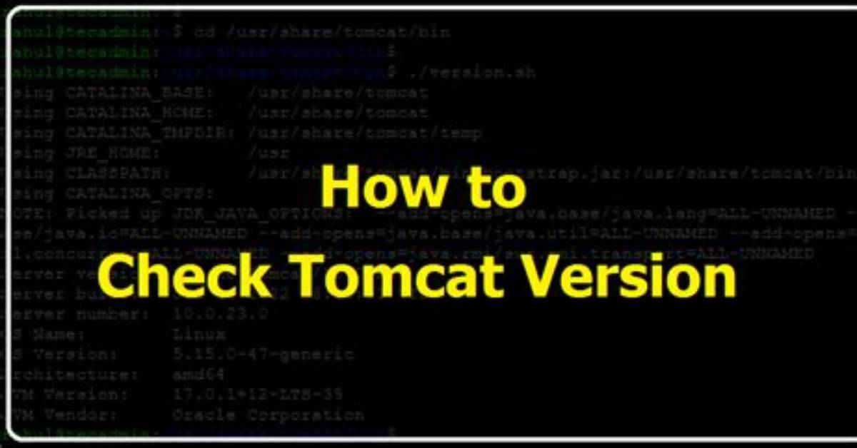 Where Is Tomcat Process Id Linux?
