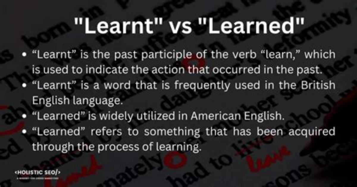 Where Learnt Is Used?