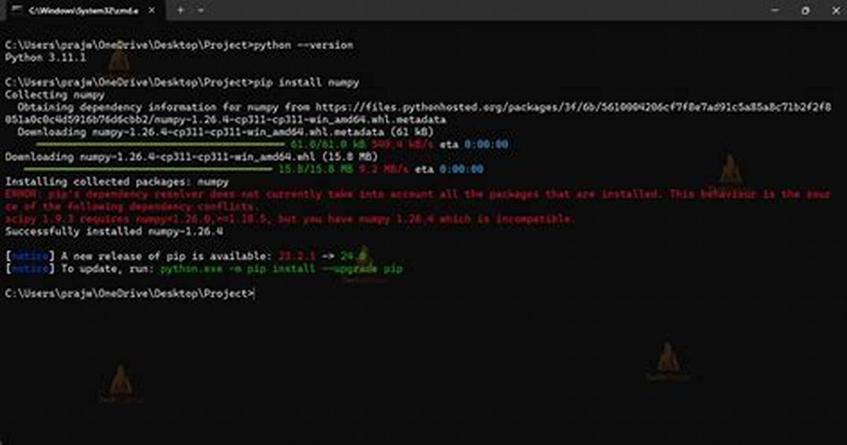 Where Numpy Is Installed?
