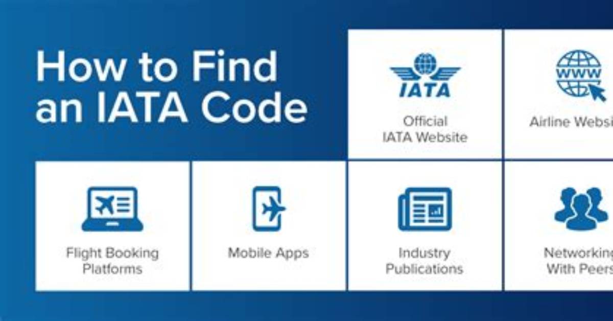 Where to Find Iata Code?