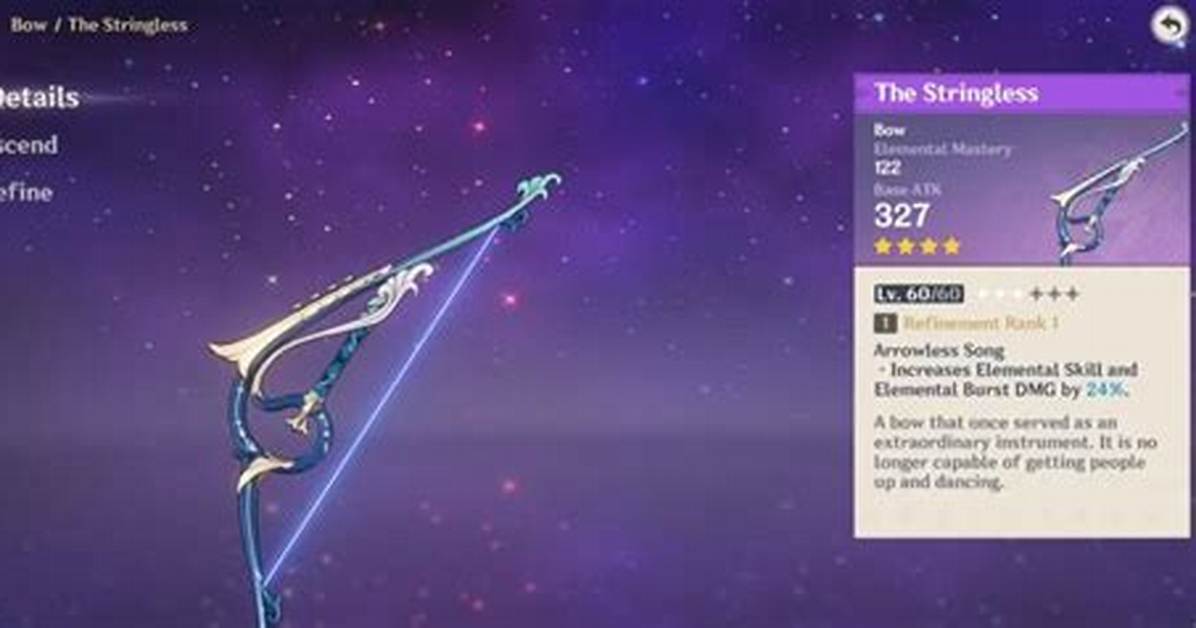 Where to Get Stringless Bow?