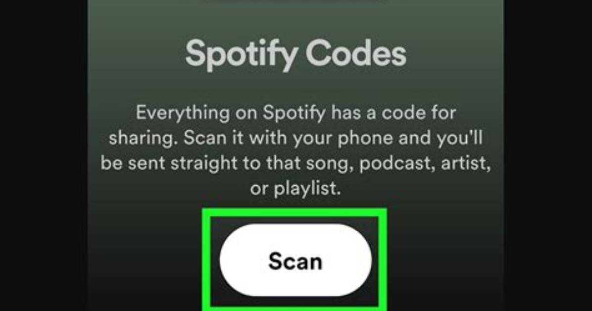 Where to Scan Spotify Code?