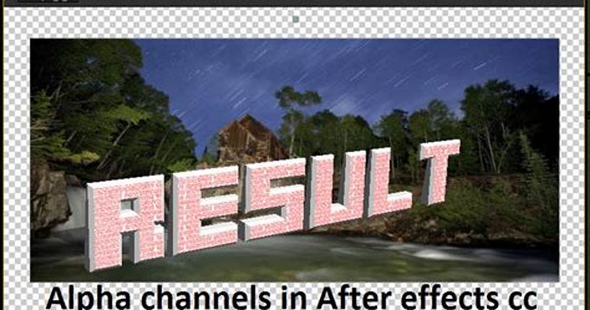 Which Codecs Support Alpha Channel?