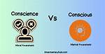Which Conscience or Conscious?