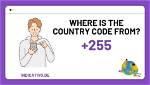 Which Country Code Is +255