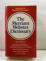Which Definition Webster Dictionary?