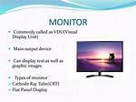 Which Device Is Called Vdu?