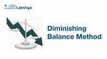 Which Diminishing Balance Method?