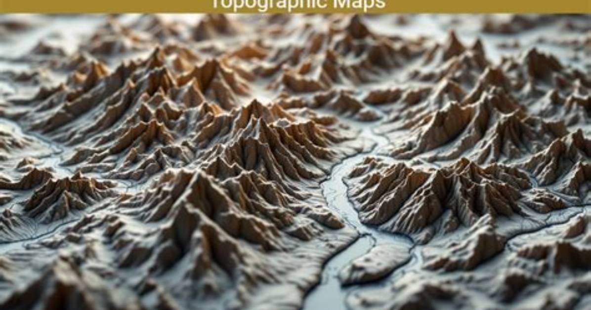 Which Does a Topographic Map Show?