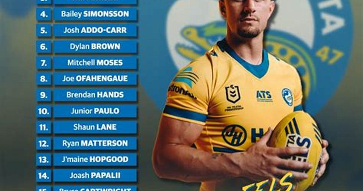 Which Eels Player Filmed?