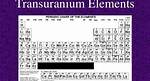 Which Element Is First Transuranic Element?