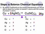 Which Elements Do You Balance First