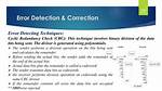 Which Error Detection Method Involves Polynomials?