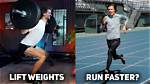 Which First Running or Weights?