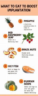 Which Foods Help Implantation?