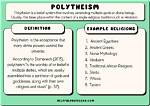 Which Groups Were Polytheists?