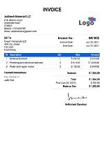 Which Invoice Elements Are Not Customizable?