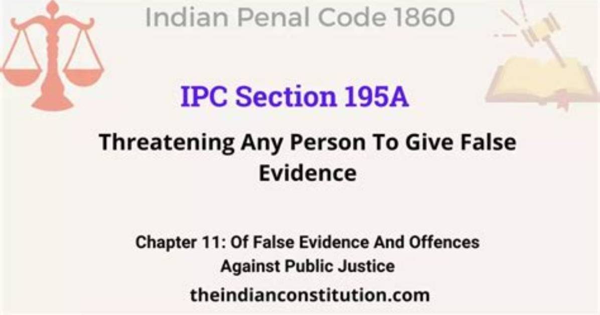 Which Ipc Section for Threatening?