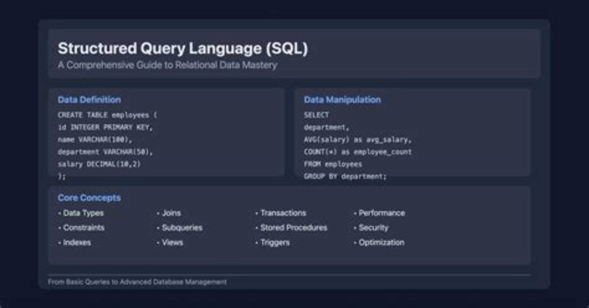 Which Is a Query Language?