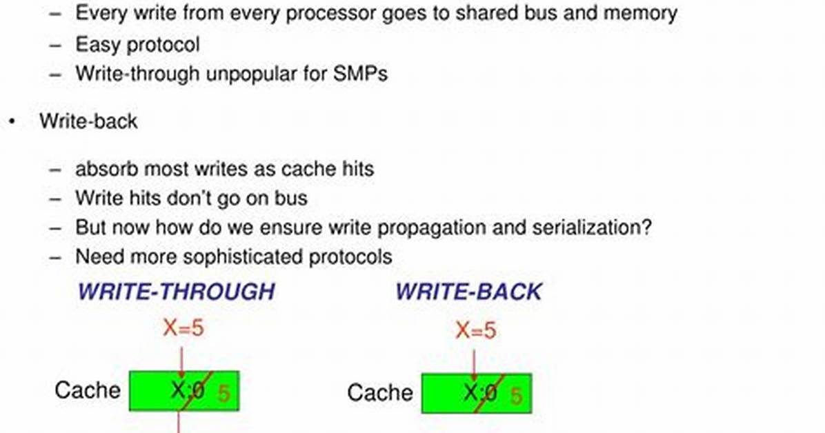 Which Is Better Write Through or Write Back?