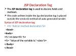 Which Is Declaration Tag
