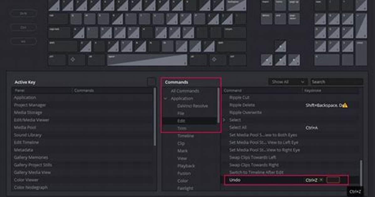 Which Keystrokes Will Undo a Command?
