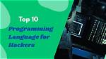 Which Language Hackers Use?