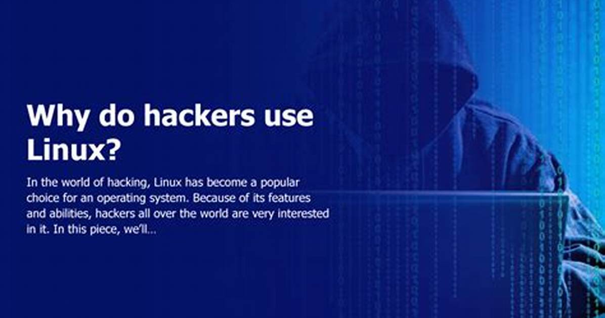 Which Linux Do Hackers Use?