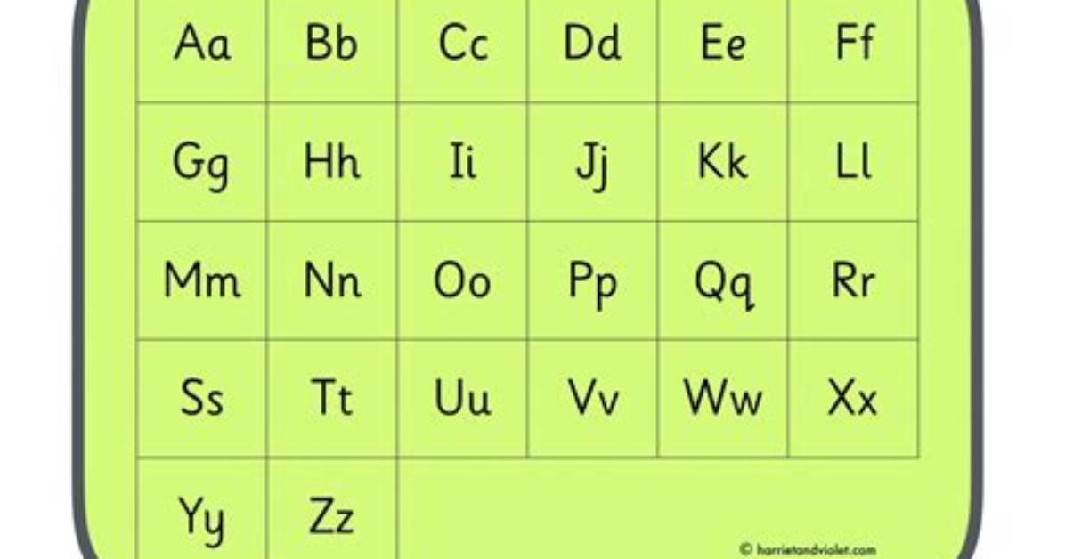 Which Lower Case Character?