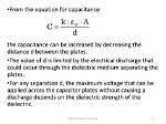 Which Medium Capacitance Is High?