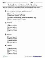 Which Multiple Choice Answer Is Most Common?