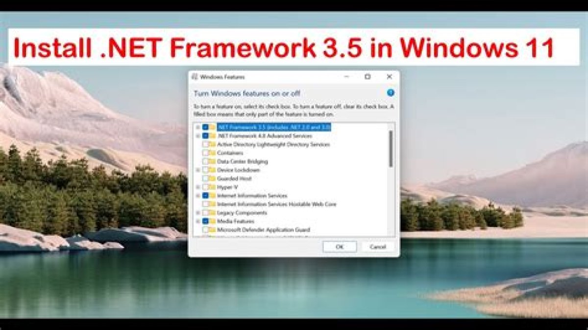 Which Net Framework Is Installed on Windows 10?