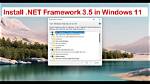 Which Net Framework Is Installed on Windows 10?