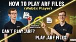 Which Player Support. Arf Files?
