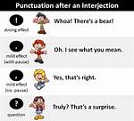 Which Punctuation Comes After an Interjection