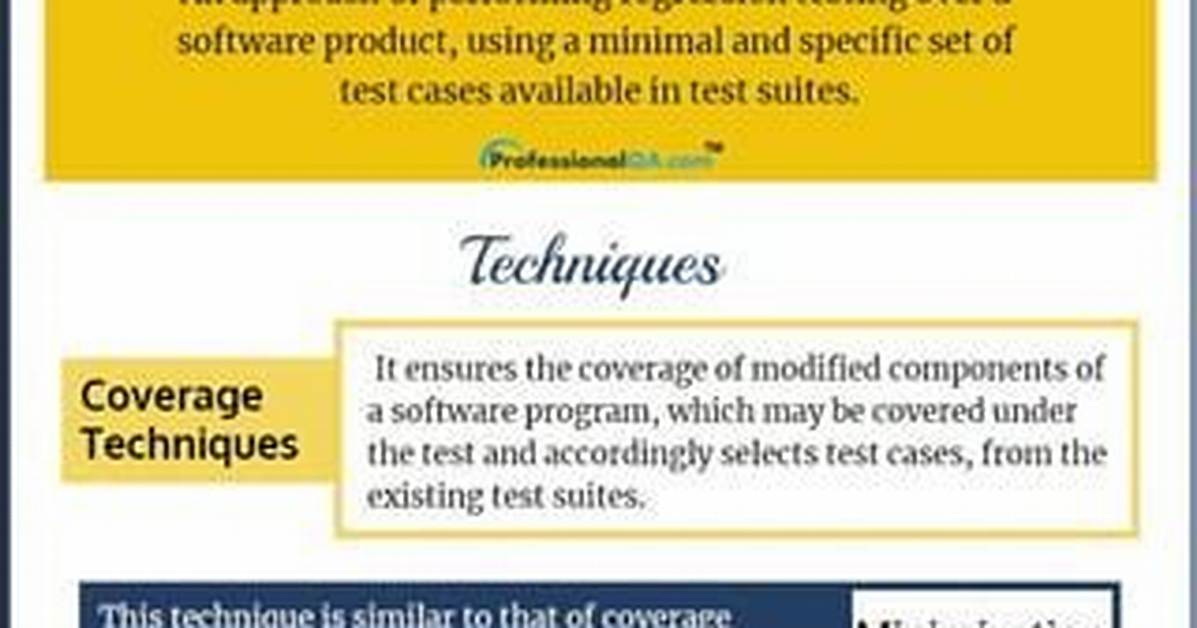 Which Selective Retest Technique?