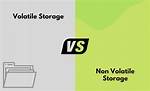 Which Storage Is Volatile