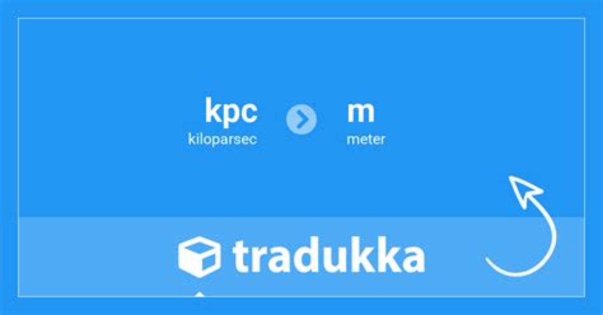 Which Unit Is Kpc?