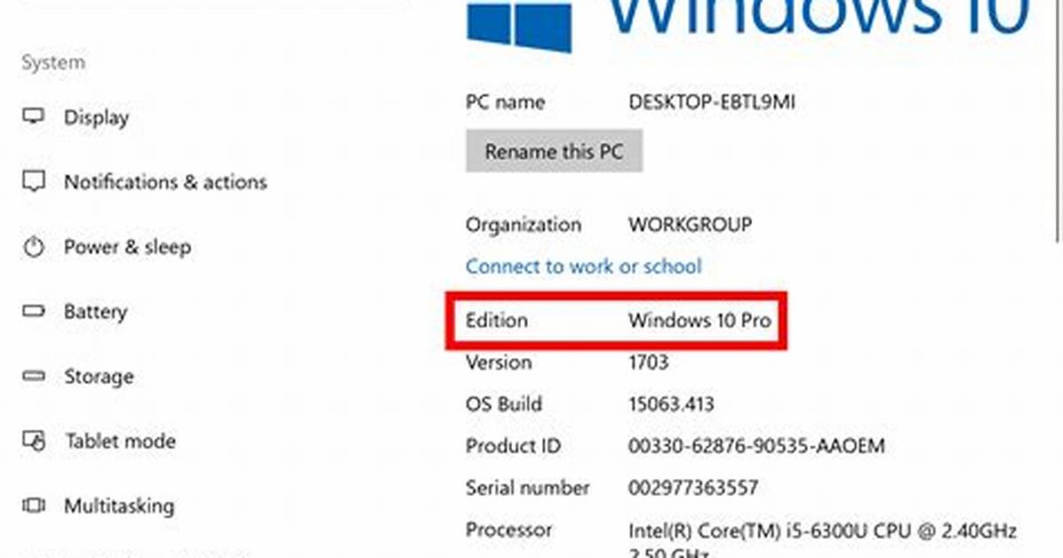 Which Windows 10 Version Do I Have?