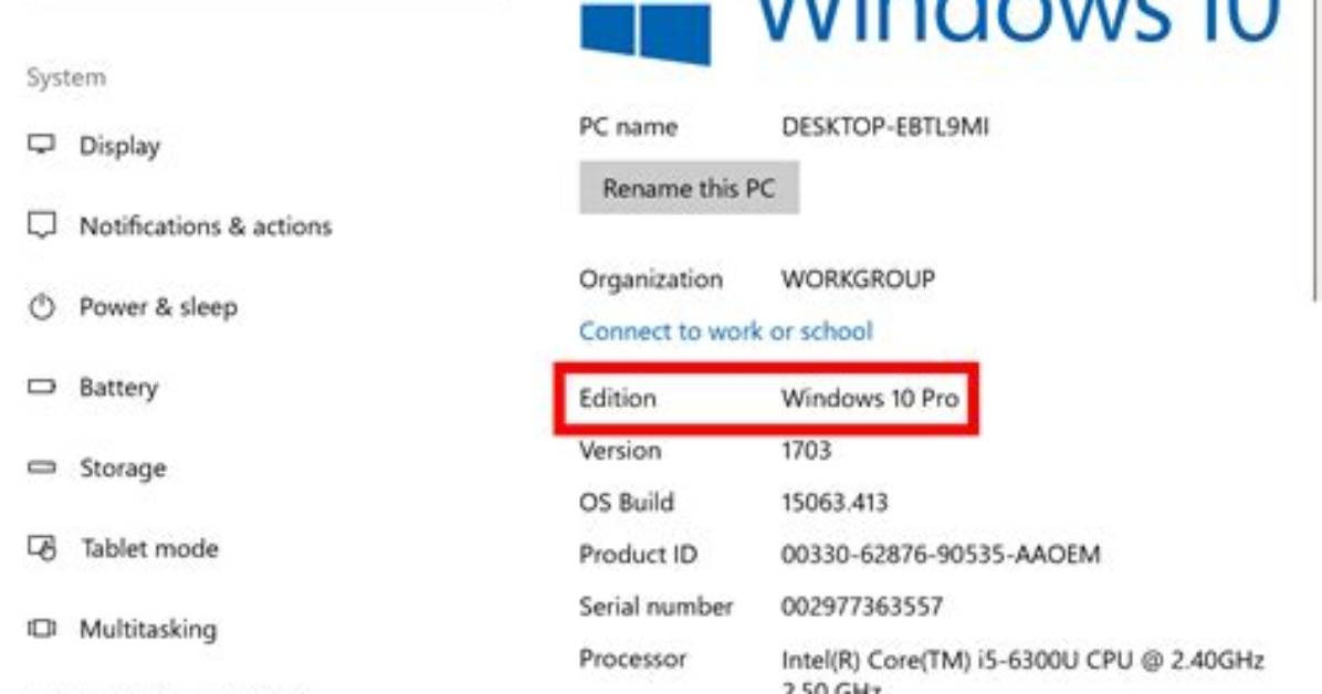 Which Windows 10 Version Is Designed for Tablets?