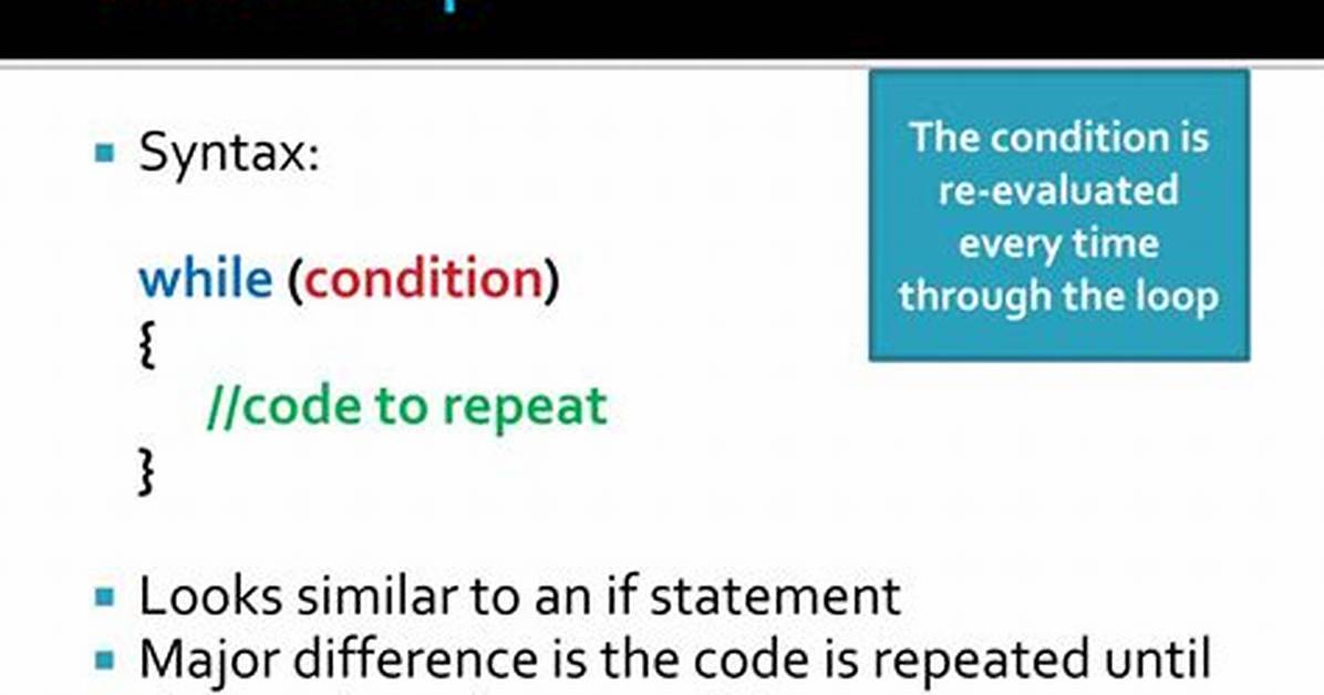 While Loop Keeps Repeating