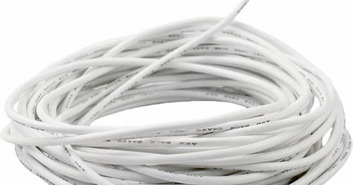 White Electrical Wire